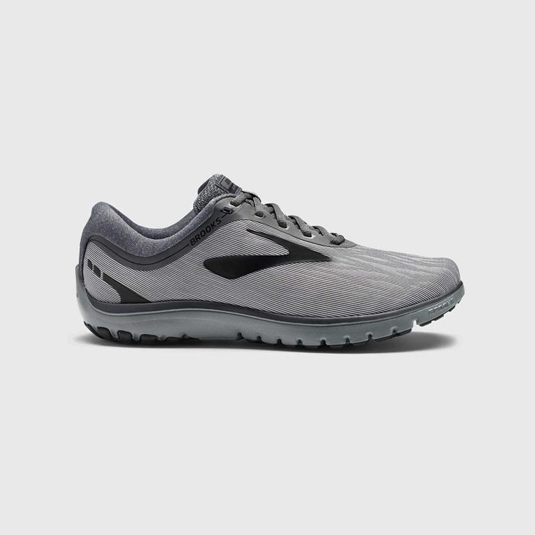 Brooks Pureflow 7 Australia - Men's Road Running Shoes - Grey (754830-PSH)